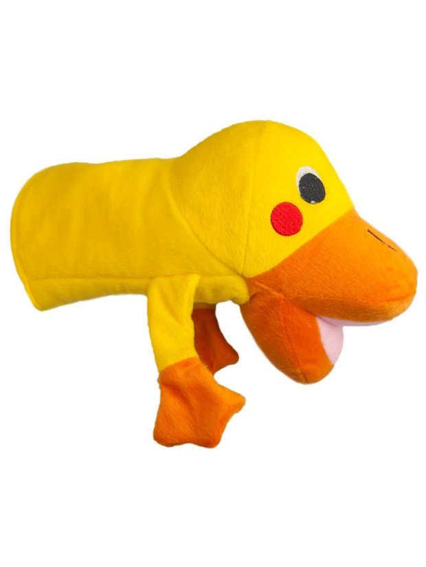 Plyšová hračka pro psy Loutka kachna