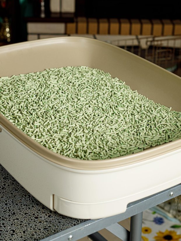 Podestýlka Zelený hrášek s extraktem z bambusu a japonského čaje 6 l